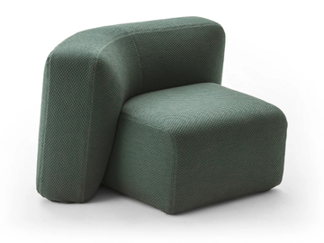 SUISEKI - Fabric armchair by La Cividina - view 2